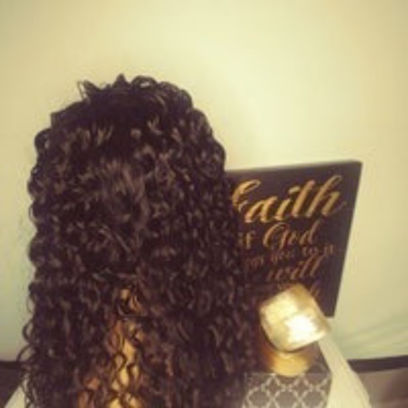 Cute Curly Headband Wig